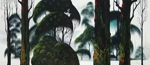 Eyvind EARLE - Grabado - FOREST MAGIC (森林魔法)