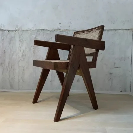 Pierre jeanneret top cane chair