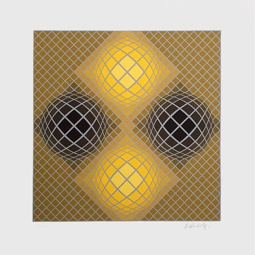 Victor VASARELY - Print-Multiple - Olla 