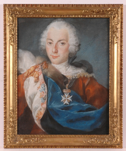 Peter Adolf HALL - Dibujo Acuarela - "Duke Karl of Soendermanland", ca.1780