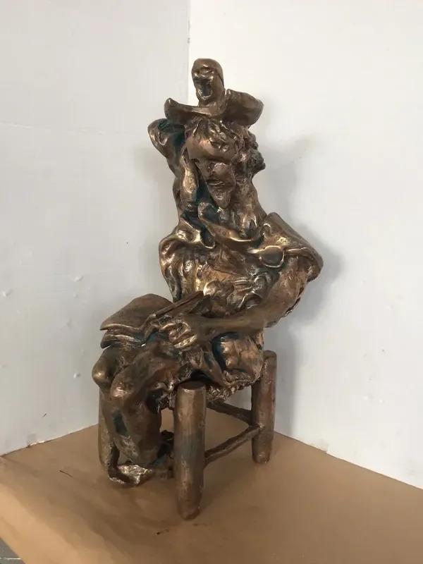 Don Quixote Seated Prestige Scale By Salvador Dali Buy Art
