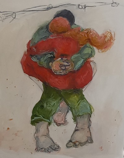 Laurence FORBIN - Peinture - « Grande Etreinte »