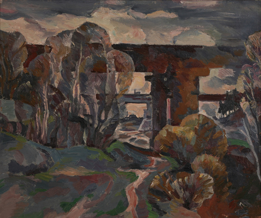Victor ROZIN - Painting - Bridge