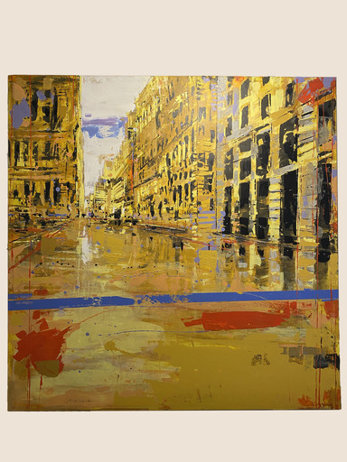 Giovanni SPINAZZOLA - Gemälde - Texture urbana