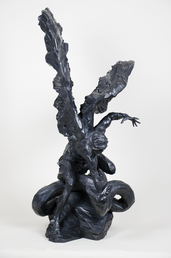 Yoann MERIENNE - Sculpture-Volume - Le combat