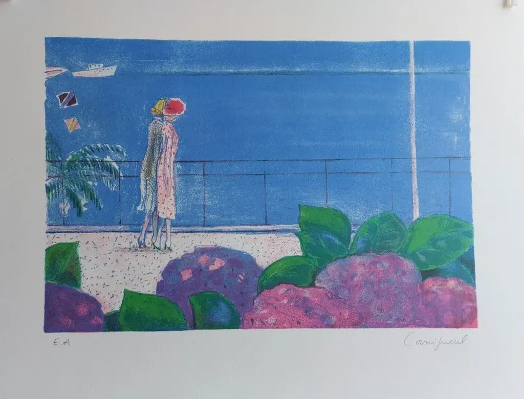 美品　Jean-Pierre Cassigneul lithograph EA 美品 Jean-Pierre Cassigneul lithograph EA - メルカリ