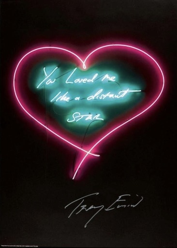 Tracey EMIN - Print-Multiple - You Loved Me Like A Distant Star