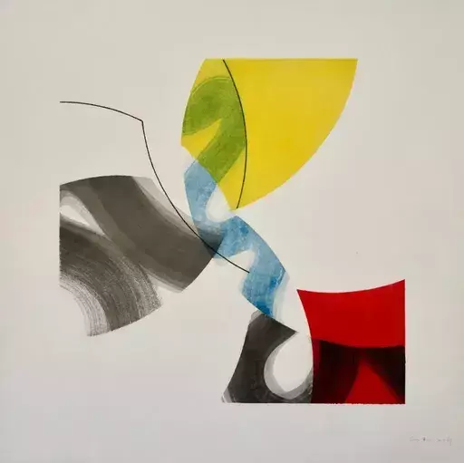 Jean Yohanan DELAUNAY - Drawing-Watercolor - Curva 18/28
