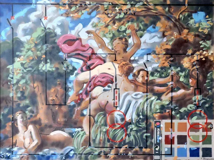 François BOISROND - Painting - sans titre