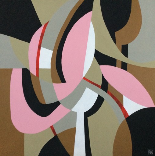 Brigitte THONHAUSER-MERK - Pintura - Abstraction A