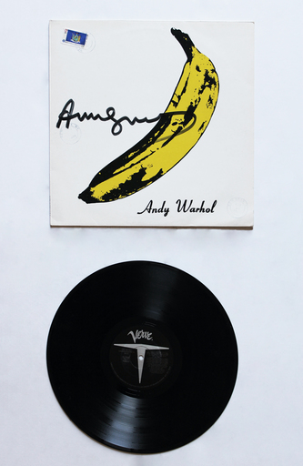 Andy WARHOL - Zeichnung Aquarell - Cover dell'Album Underground & Nico - Banana