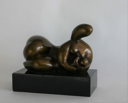 Louis BANCEL - Skulptur Volumen - Maternité