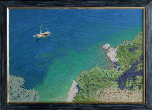 Simon L. KOZHIN - Peinture - On the rocky shores
