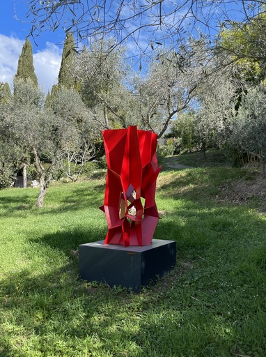 Arik LEVY - Escultura - Cratercube 160