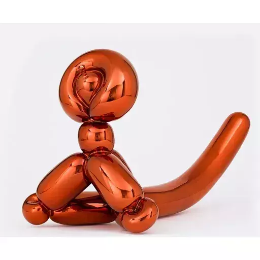 杰夫·昆斯 - 雕塑 - Balloon Monkey (Orange)