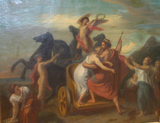 Johann Baptiste BERDELLE - Pintura - Raub der Proserpina