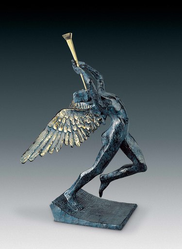 萨尔瓦多·达利 - 雕塑 - Triumphant Angel, Ange surréaliste