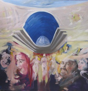 Ivan SCHWEBEL - Painting - * Blue Tunnel