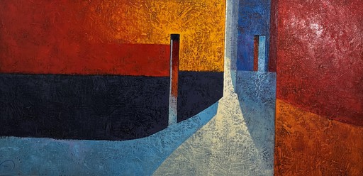 Tomás SUNYOL - Painting - Les dues Portes