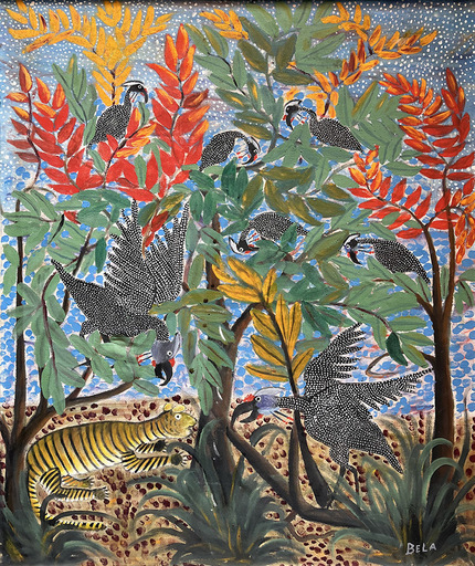 BELA - Gemälde - Animali della giungla