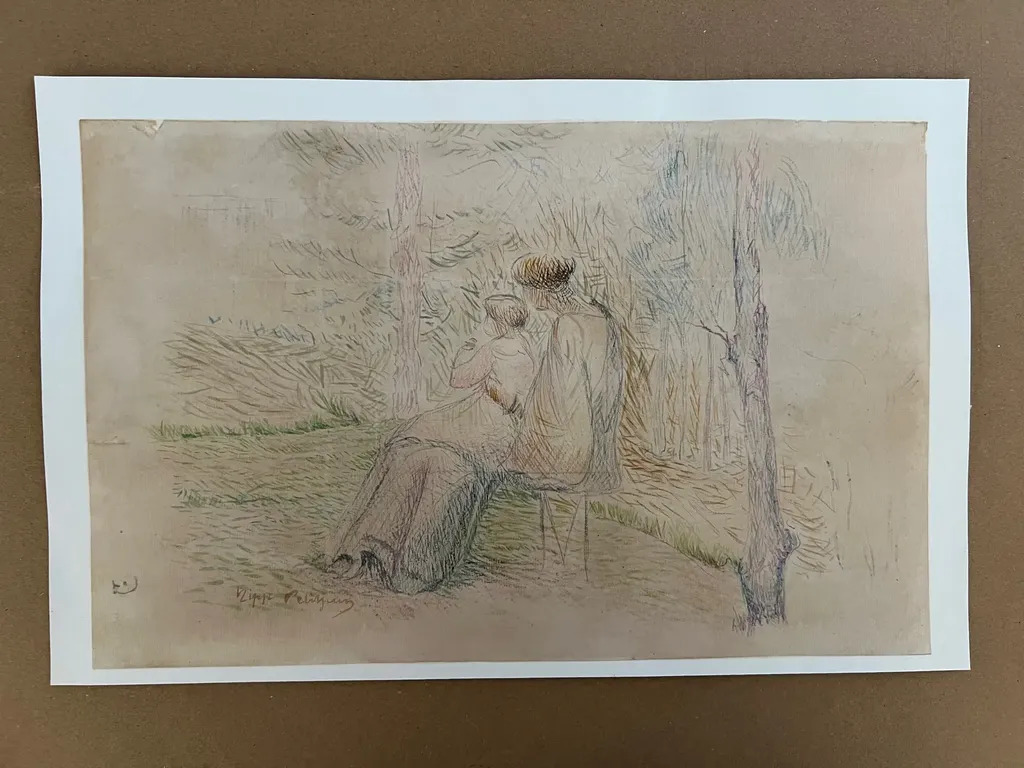 Mère et enfant by | Hippolyte PETITJEAN | buy art online | artprice