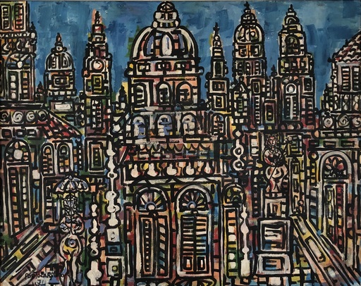 René PORTOCARRERO - 绘画 - Havanna