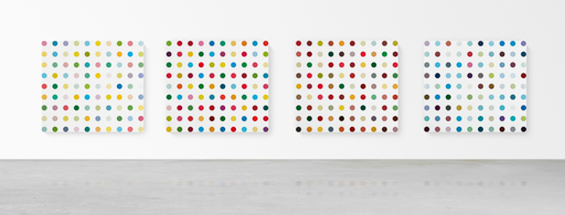 Damien HIRST - Painting - The four seasons