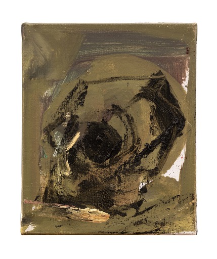 Ronan BARROT - Painting - Crâne
