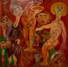 Franz Josef NOFLANER - Pittura - Figurengruppe 