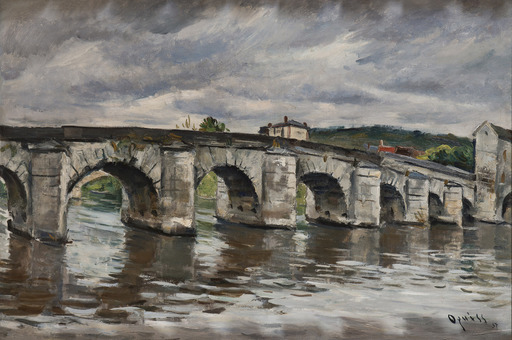Takanori OGUISS - Gemälde - Le pont de Limay, Mantes