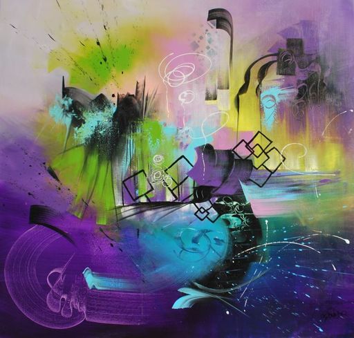 Dany Charlotte RODRIGUEZ - Painting - Enthousiasme