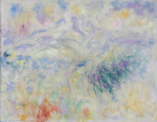 André MASSON - Painting - Montagne après la pluie