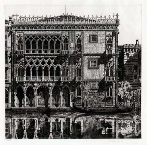 John Taylor ARMS - Print-Multiple - Venetian Filigree; or, Cà D'Oro Venetia