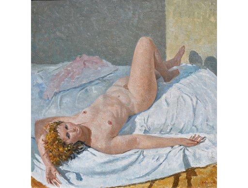 Giovanni COLACICCHI - Painting - Nudo di scorcio