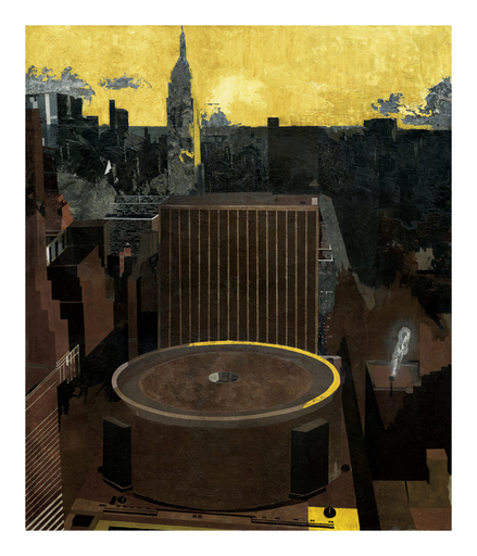 Jorge CASTILLO - 版画 - Madison Square Garden, NY