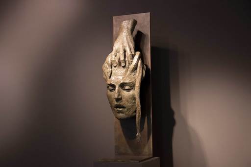 Christophe CHARBONNEL - Sculpture-Volume - Tête de Méduse