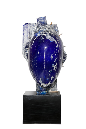 Manolo VALDÉS - Sculpture-Volume - Cabeza Azul
