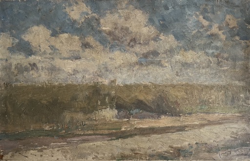 Guillaume VOGELS - Gemälde - Korenveld