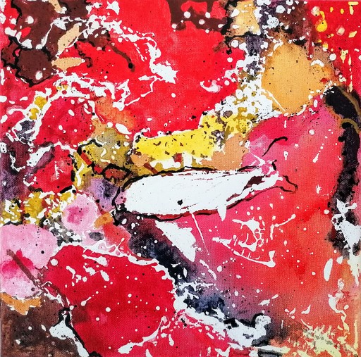 Diana KIROVA - Painting - Red rhapsody 
