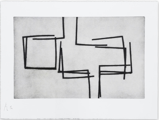 Pierre MUCKENSTURM - Druckgrafik-Multiple - 205J1771 (Abstract print)