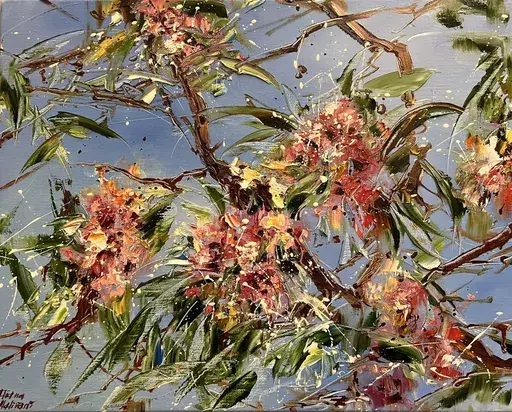 Diana MALIVANI - Painting - Eucalyptus
