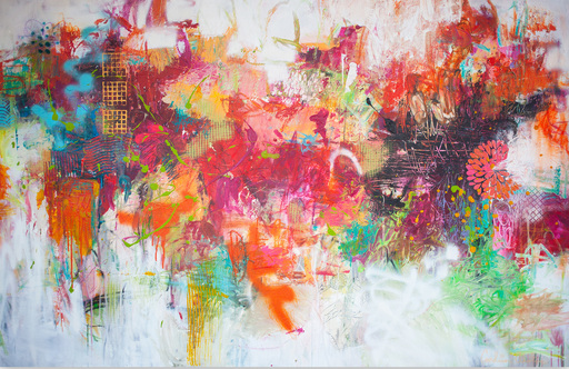 Carolina ALOTUS - Painting - Colorful morning