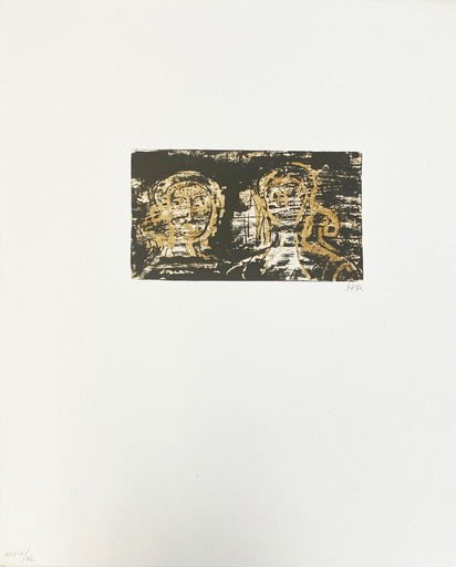 Henry MOORE - Print-Multiple - Two Heads