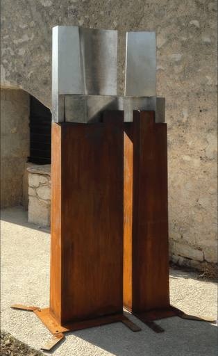 Jean SUZANNE - Sculpture-Volume - FRACTALE SINUEUSE
