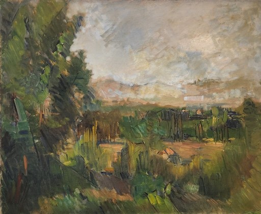 Aryeh LUBIN - Gemälde - Ramat Gan Hills 