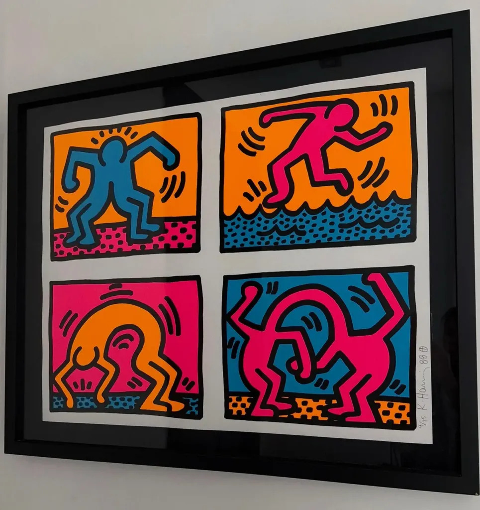 Pop Shop II Quad by | Keith HARING | buy art online | artprice