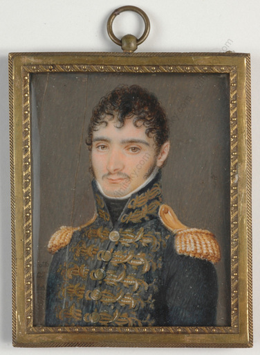 Francesco Emanuele SCOTTO - Miniatura - "Portrait of Jerome Bonaparte", 1805