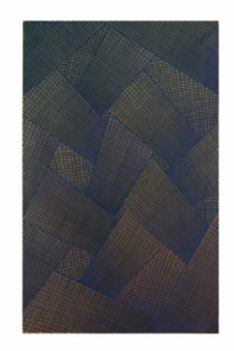 Mario NIGRO - Gemälde - Spazio totale contrasti