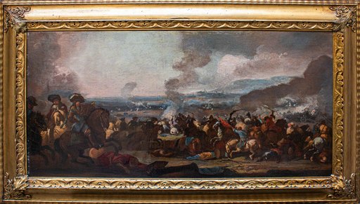 Marzio MASTURZIO - Gemälde - Battle scene