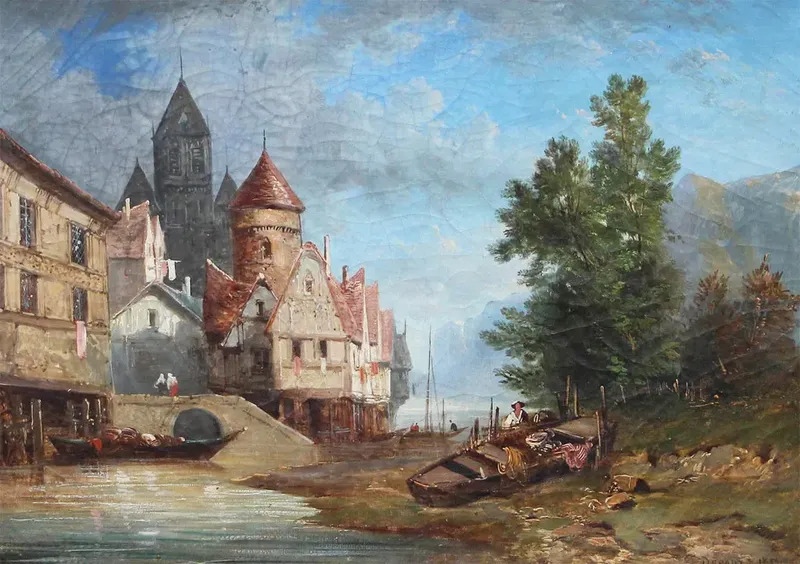 Paysage Romantique Alexandre Defaux Vente En Ligne Art Artprice